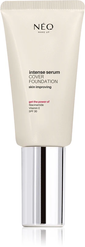 NEO MAKE UP Intense serum Cover foundation for a look naturale SPF 30 color 00 Alabaster 30 ml