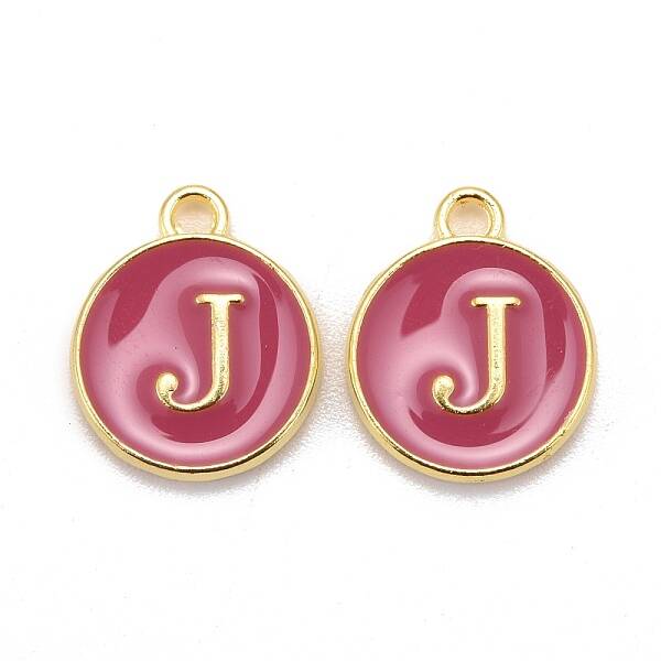 Golden Plated Alloy Enamel Charms