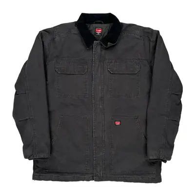 Wrangler Jacket - XL Grey Cotton Blend