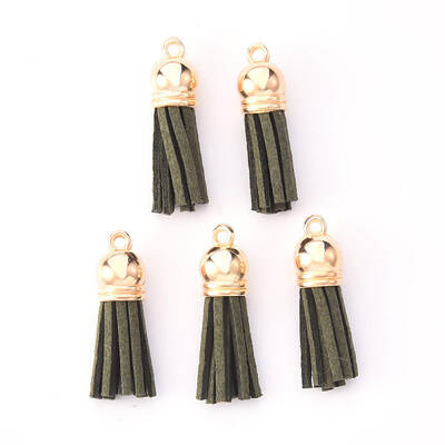 Faux Suede Tassel Pendant Decorations