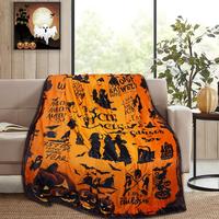 SPXUBZ Movie Witch Blanket Halloween Throw Blankets for Women Witch Flannel Fleece Spooky Blankets for Couch Sofa Bed Bedroom...