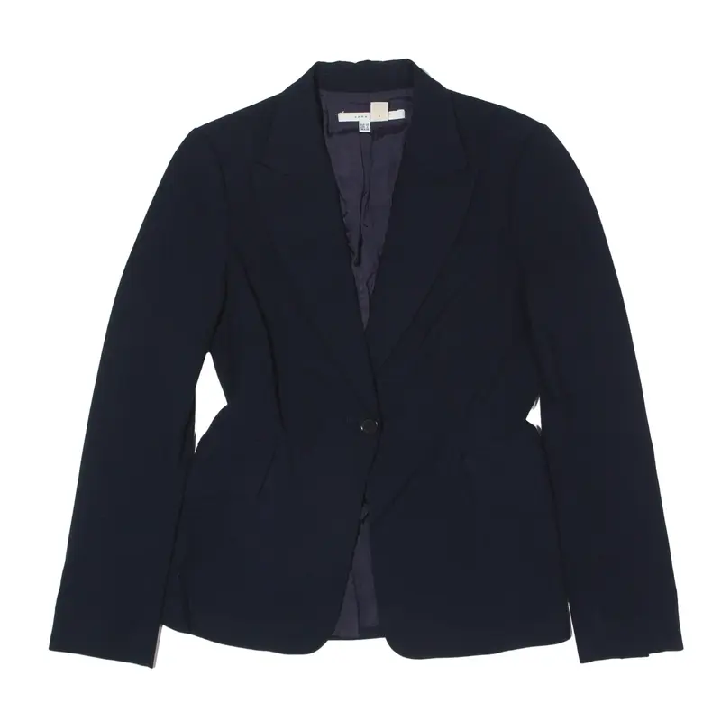 ZARA Blazer Jacket Blue Womens S