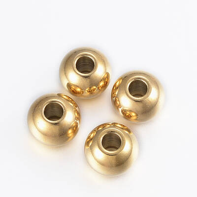 Ion Plating(IP) 304 Stainless Steel Beads