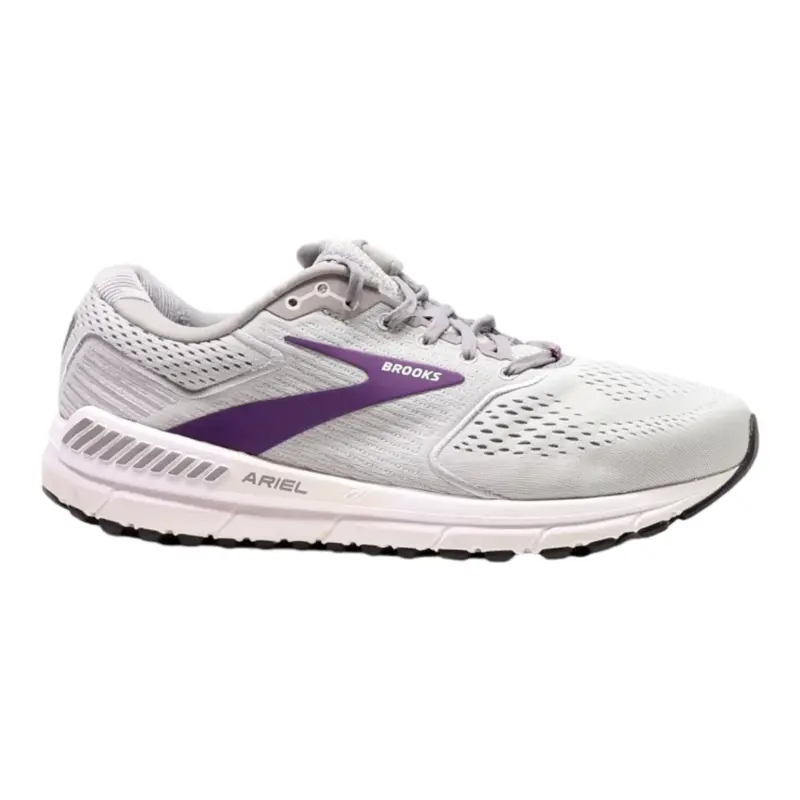 BROOKS BROTHERS Sneaker Trainers Grey Synthetic Womens UK 9