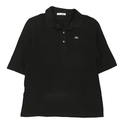 Lacoste Polo Shirt - Large Black Cotton