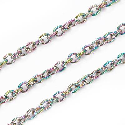 Ion Plating(IP) 304 Stainless Steel Cable Chains