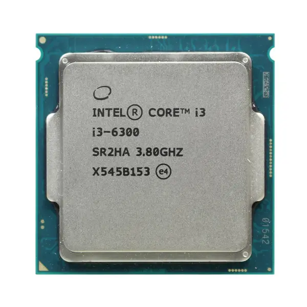 842932-001 HP 3.80GHz 8.00GT/s DMI3 4MB L3 Cache Socket LGA1151 Intel Core i3-6300 Dual-Core Processor