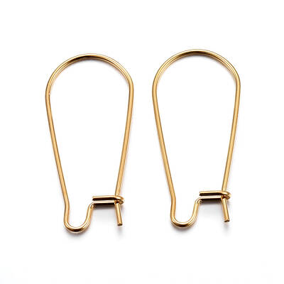 304 Stainless Steel Hoop Earrings