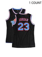 Men's Letter & Number Embroidery Basketball Jersey, Loose Breathable Sleeveless Crew Neck Tank Top for Basketball, Fitness, R...