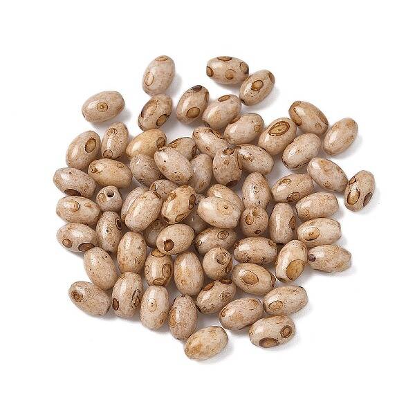 60Pcs 10G Baking Paint Glass Seed Beads