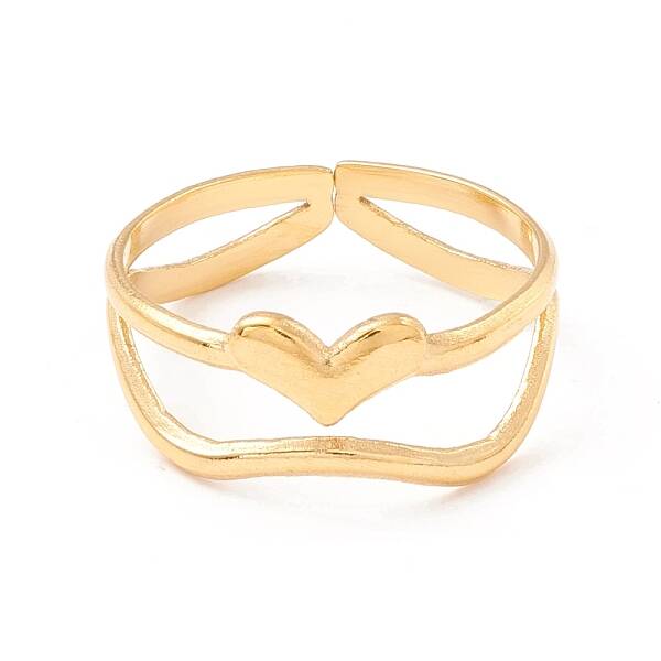 Ion Plating(IP) 304 Stainless Steel Cuff Ring