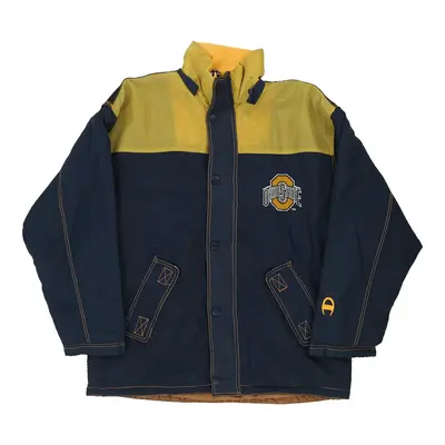 Ohio State Champion College Jacket - Large Navy Nylon