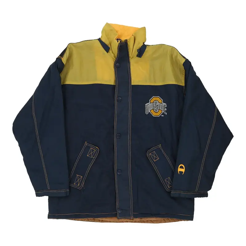 Ohio State Champion College Jacket - Large Navy Nylon