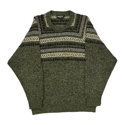 Parkhurst Jumper - Medium Grey Wool Blend