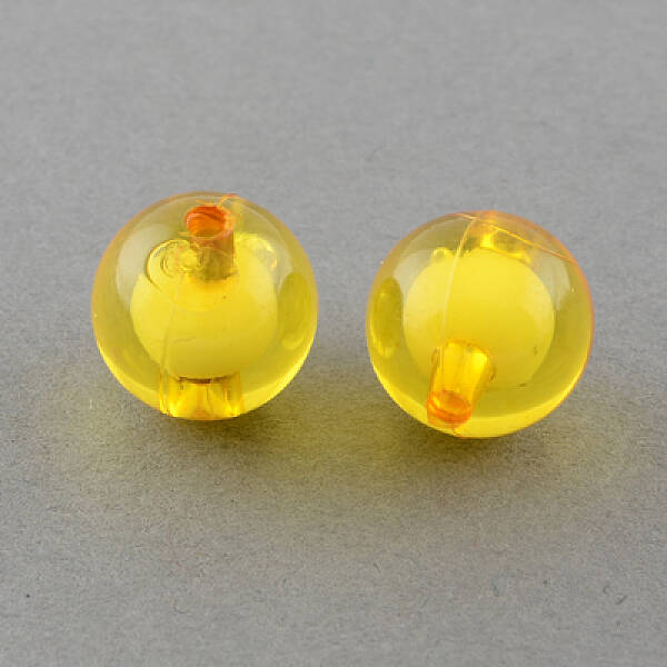 Transparent Acrylic Beads