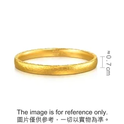 'The Oriental' 999.9 Gold Bangle