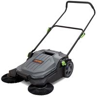 VEVOR Walk-behind Hand Push Floor Sweeper, 25.6\