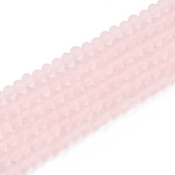 Transparent Glass Beads Strands