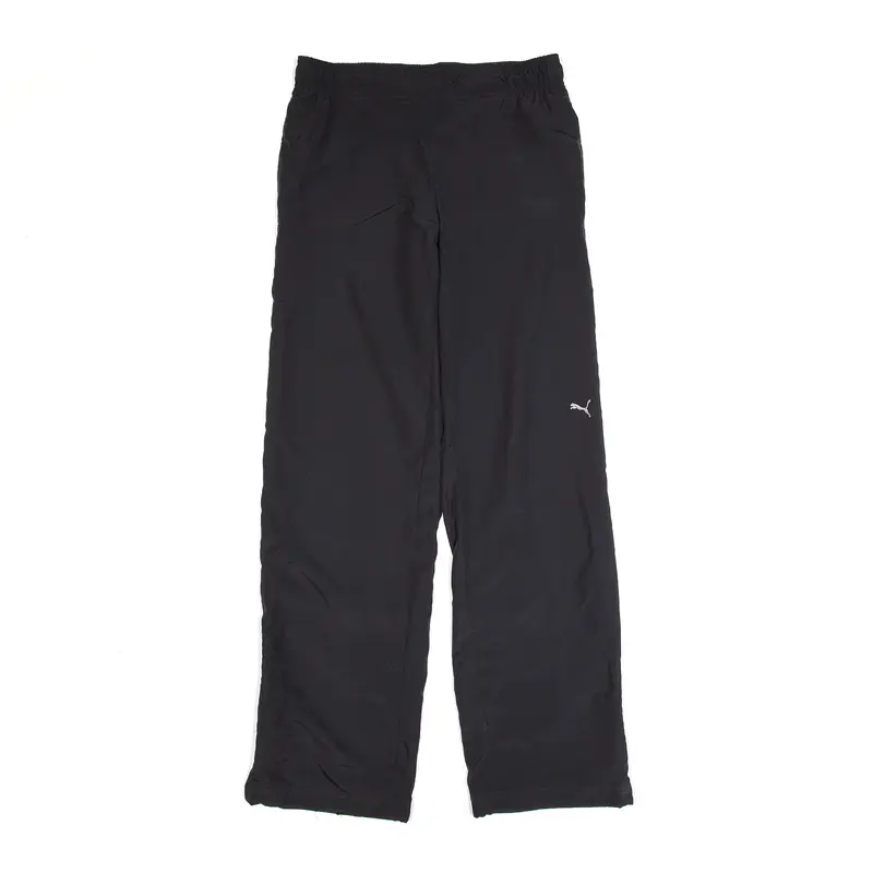 PUMA Sports Black Regular Straight Track Pants Womens S W30 L32
