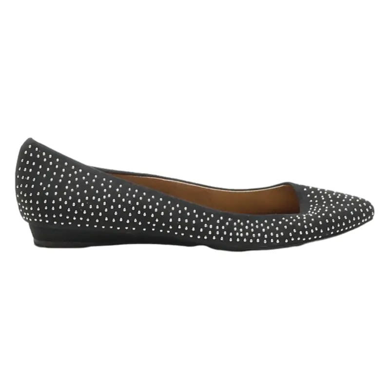 ALDO Ballet Shoes Black Synthetic Womens UK 4