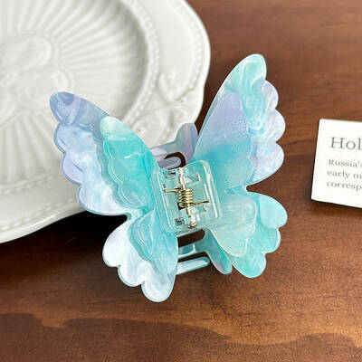 Butterfly Acrylic Claw Hair Clips