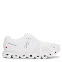 On Running Cloud 5 All White Triple White 59.98902 Womens Running Sneakers New