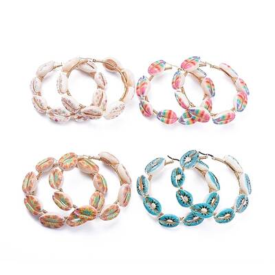 304 Stainless Steel Hoop Earrings