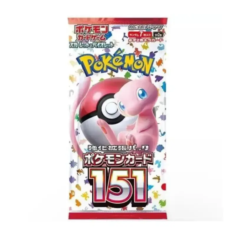Authentic Pokemon 151 Japanese Booster Packs
