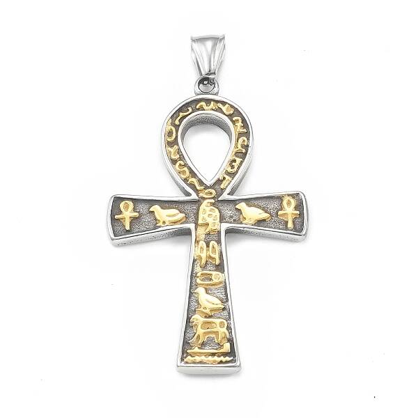 Ion Plating(IP) 304 Stainless Steel Big Pendants