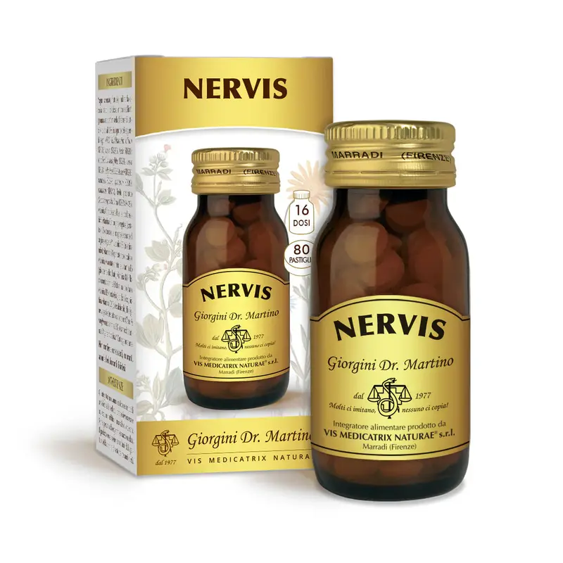 Dr Giorgini nervas 80 tablets of 500 mg - 40 gr