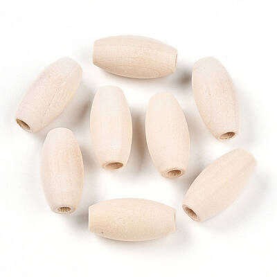 Unfinished Wood Beads