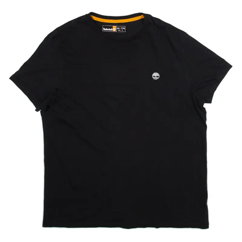 TIMBERLAND Womens T-Shirt Black 2XL