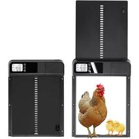 Automatic Chicken Coop Door with LCD Display | Weatherproof, Predator-Resistant, and Safety Features | Timer & Manual Modes, ...