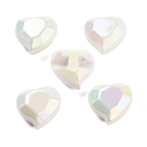 UV Plating Acrylic European Beads