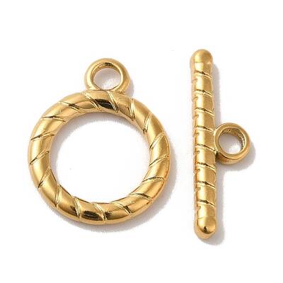 Ion Plating(IP) 304 Stainless Steel Toggle Clasps