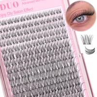 Natural Look Eyelash Extensions, 1 Box Individual False Eyelashes, Self Grafting Curl Eyelashes, Eye Makeup Enhancement False...