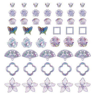 DIY Resin Beads & Pendants Jeweley Making Finding Kits