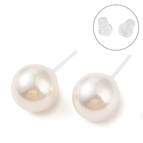 Hypoallergenic Bioceramics Zirconia Ceramic Stud Earrings