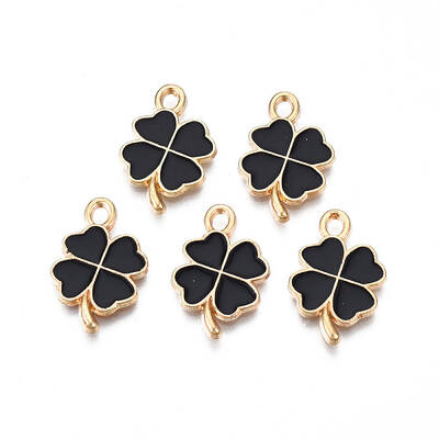 Rack Plating Alloy Enamel Pendants