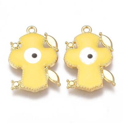 Alloy Enamel Pendants