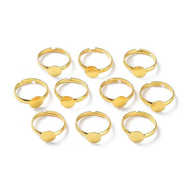 Brass Adjustable Ring Components