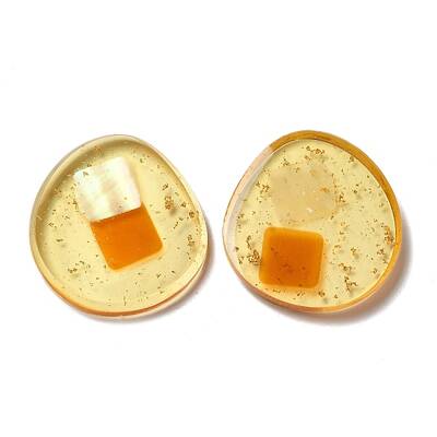Transparent Resin Cabochons