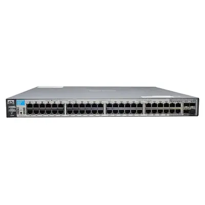 HP J9472-61301 | ProCurve 3500 Series 3500-48 44 x RJ-45 Ports 10/100Base-TX + 4 x Dual Personality RJ-45/SFP Ports Layer 3 M...
