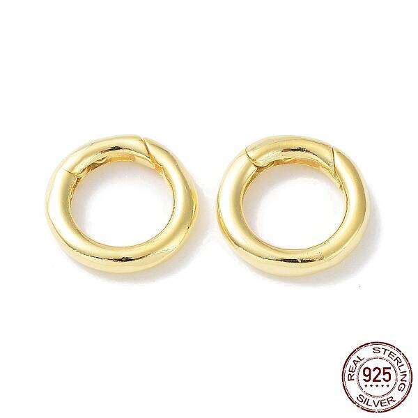 925 Sterling Silver Spring Gate Rings