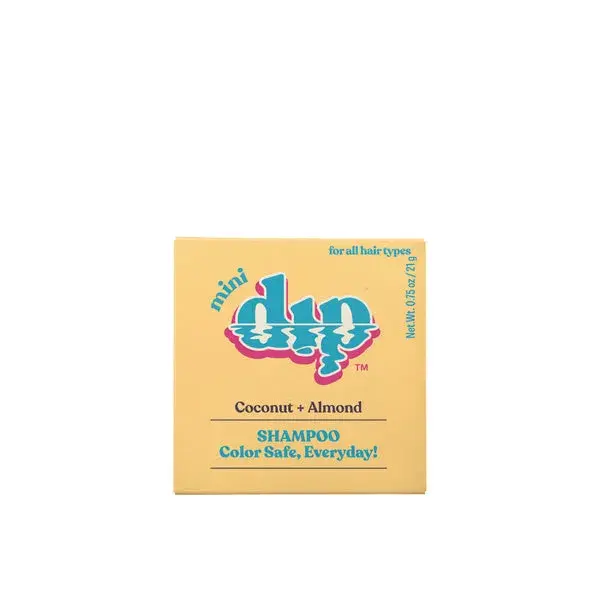 Mini Dip Color Safe Shampoo Bar for Every Day - Coconut & Almond | Size: 0.75 oz