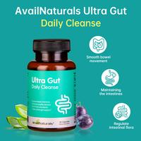 【Daily Cleanse】AvailNaturals Gut & Colon Support｜Advanced Formula with Senna leaf extract & Cassia seed｜Contains 2.5 ...