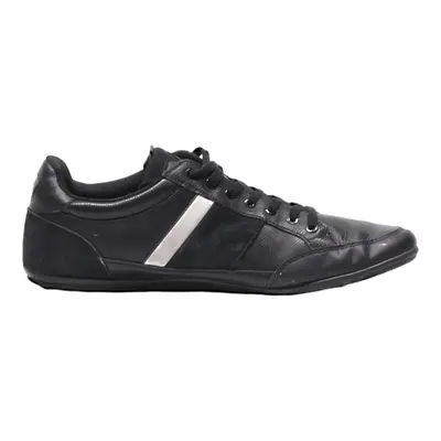 LACOSTE Sneaker Trainers Black Leather Mens UK 9.5