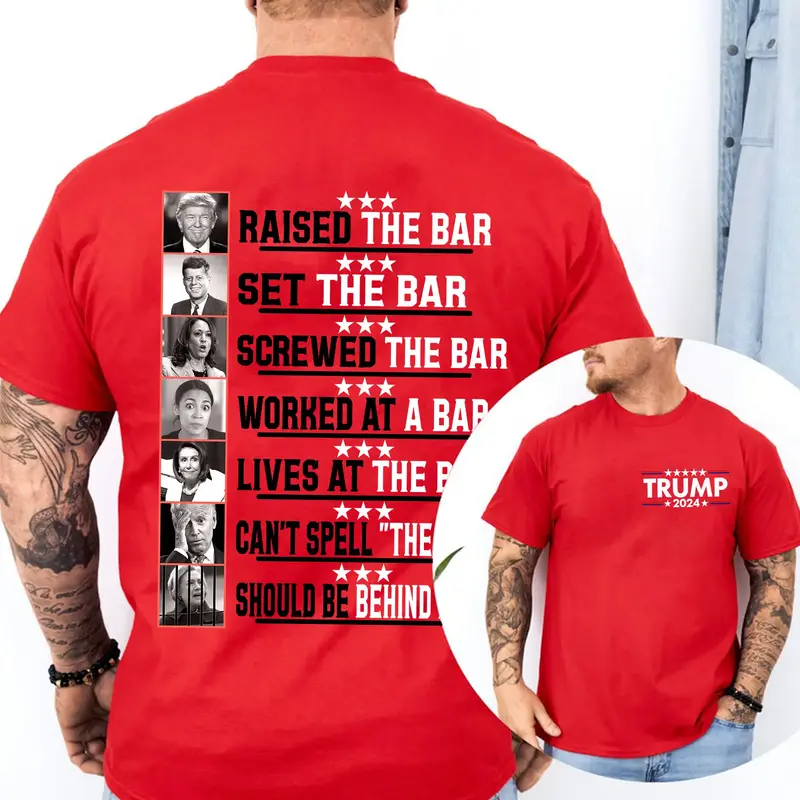 Trumpp Raised The BAR Shirt, Trumpp 2024 Shirt, Trumpp Trending Tshirt