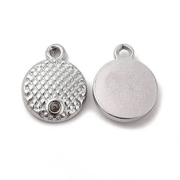 Non-Tarnish 304 Stainless Steel Pendant Rhinestone Settings