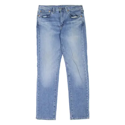 LEVI'S 511 BIG E Jeans Mens Blue Slim Straight Stone Wash W32 L32